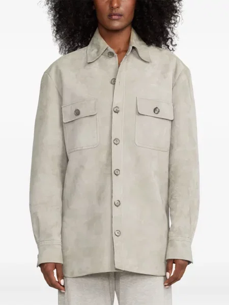 Geacă Ralph Lauren Collection din piele de căprioară