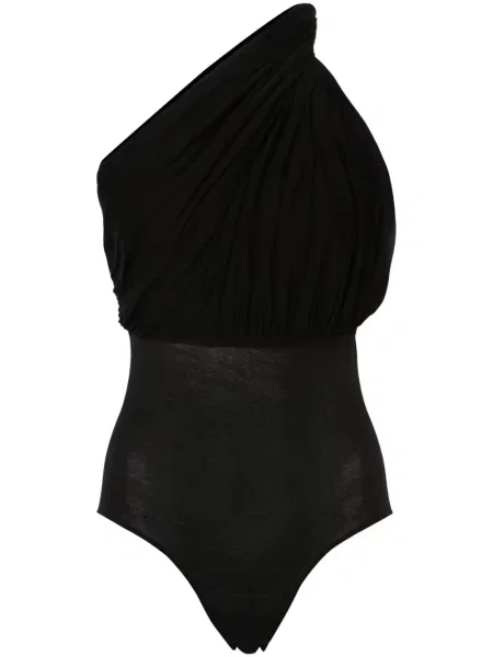 Body Rick Owens drapat cu un umăr gol negru