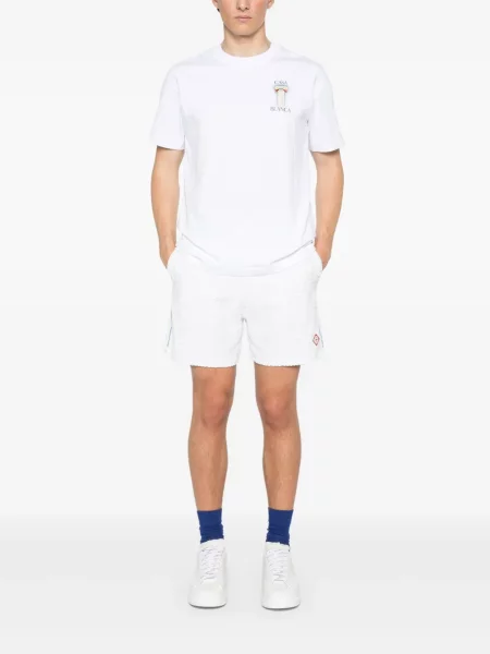 Pantaloni scurți Casablanca alb