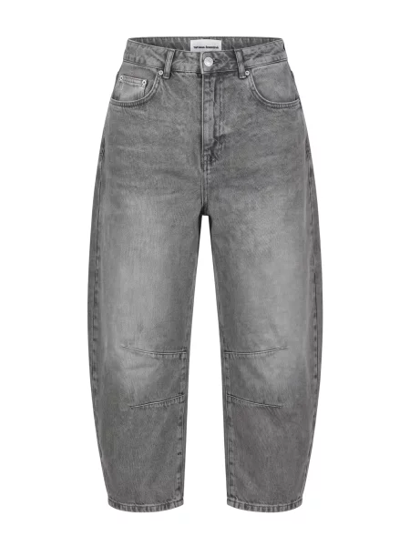 Tatiana Zidekova Jeans metalic gri