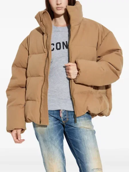 Geacă Dsquared2 cu imagine maro