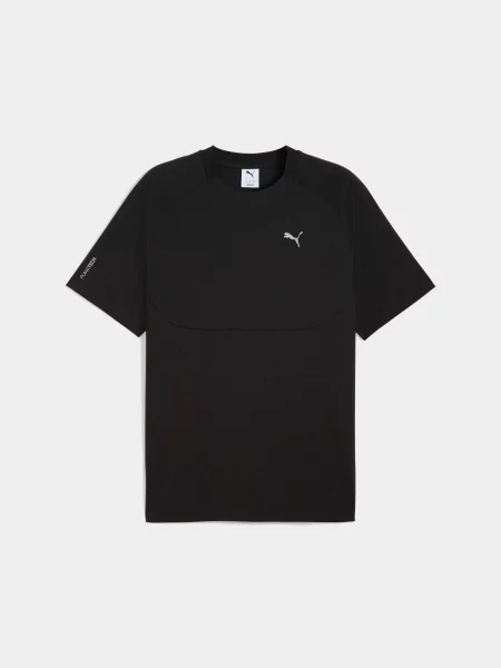 Футболка PUMA Tech Relaxed Graphic Tee комбінований верх чорний