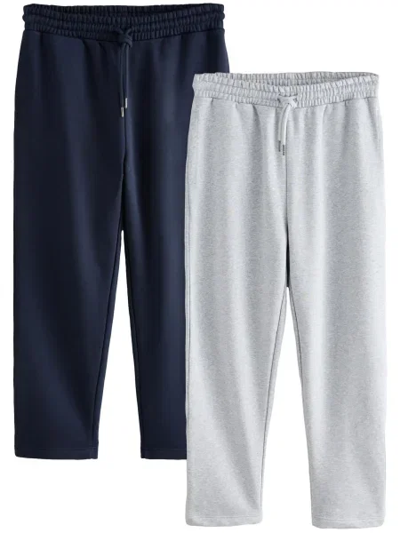 Next Kalhoty marine modrá / světle šedá