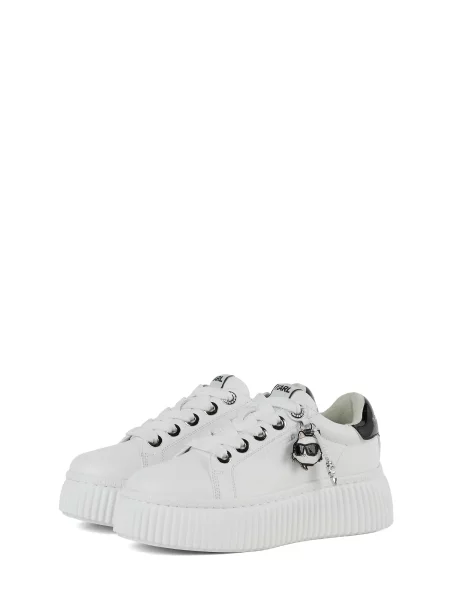 Sneakersy KARL LAGERFELD bílé
