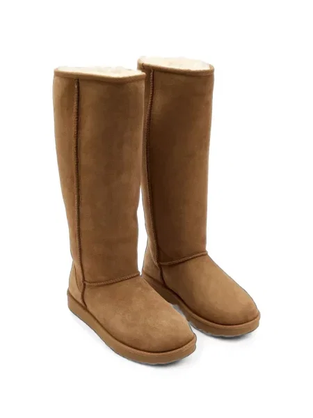 Cizme peste genunchi Ugg clasici maro