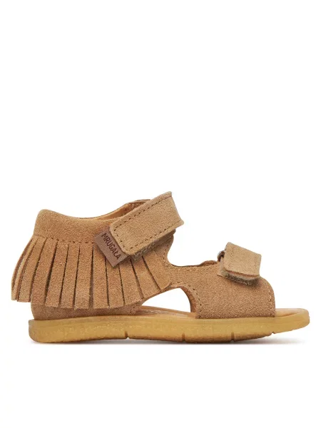 Сандалии Mrugała бежевые