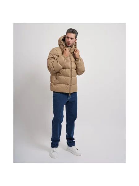 Kurtka puchowa Calvin Klein beżowa