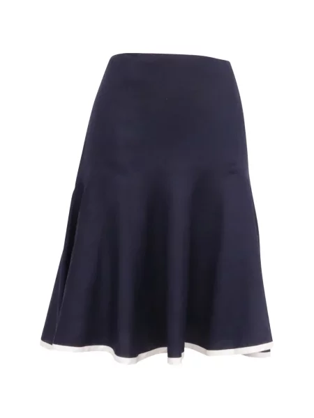 Fusta mini Lauren Ralph Lauren evazată albastru