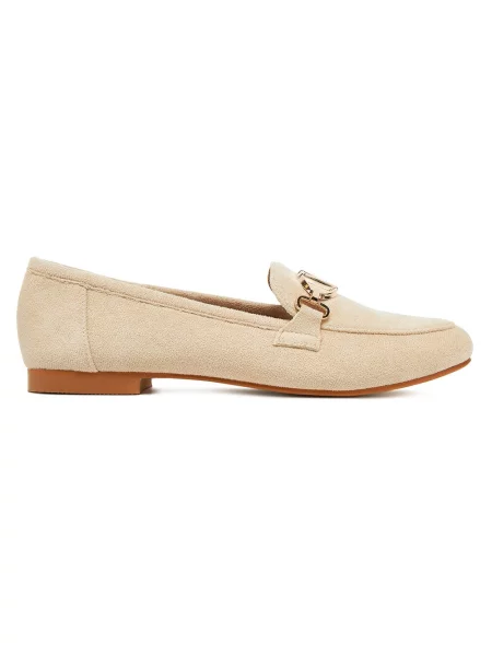 Pantofi loafer Deezee bej