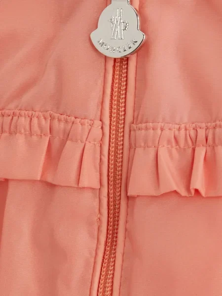 Kurtka bomber dziecięcy Moncler Enfant pomarańczowy