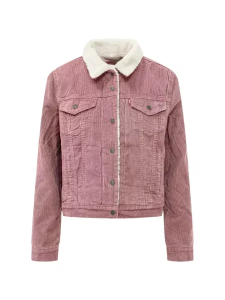Geacă Levi's® de catifea cord roz