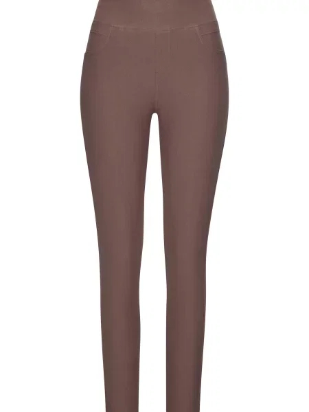 H.I.S Jeggings taupe gri