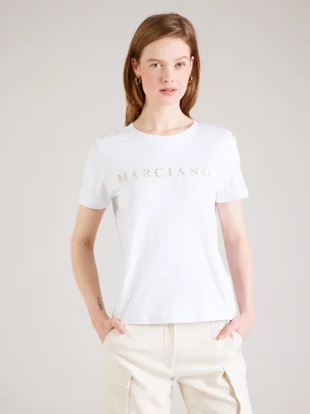 Marciano Guess Majica Slim Fit bela