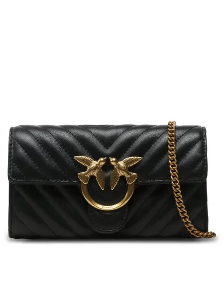Pinko Geantă Love One Wallet C PE 23 PLTT negru