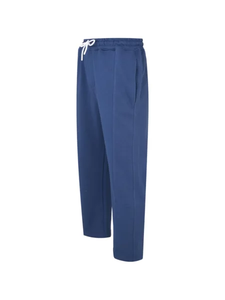 Pantaloni Exit Society alergare cu cordon albastru