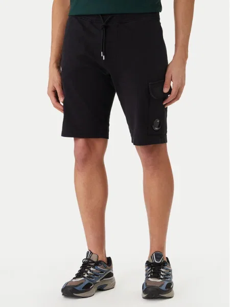 C.P. Company pantaloni scurți din negru