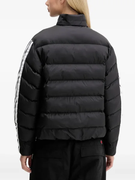 Spodnie cargo Adidas z kapturem z autografem do biegania białe