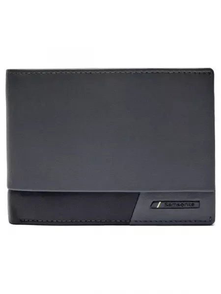 Samsonite Bőr pénztárca PRO-DLX 6 SLG B szürke