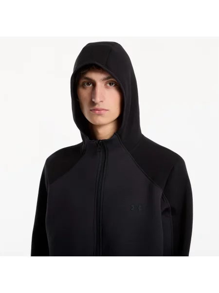 Hanorac cu fermoar Under Armour negru