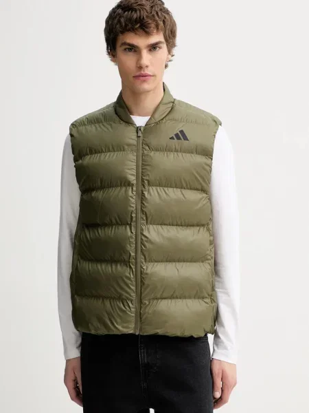 Adidas vestă Essentials Climawarm de iarnă verde