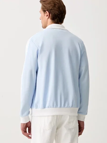 Adidas Originals Beckenbauer bluza rozpinana niebieska