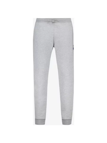 Le Coq Sportif Essentiels Loose jasnoszare długie spodnie XL szare