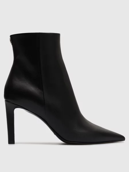 Кожаные ботильоны Jimmy Choo черные