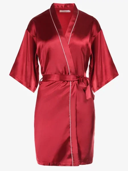 Szlafrok Pheneis bordowy