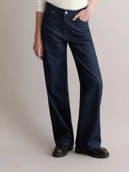 Широкі джинси Marc O'Polo denim темно-синій сині