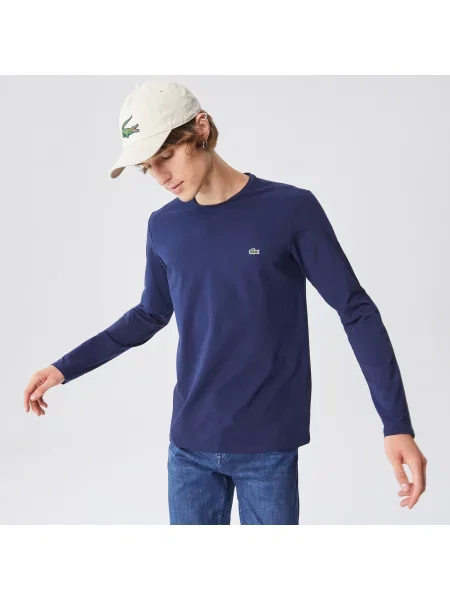 Lacoste футболка синя