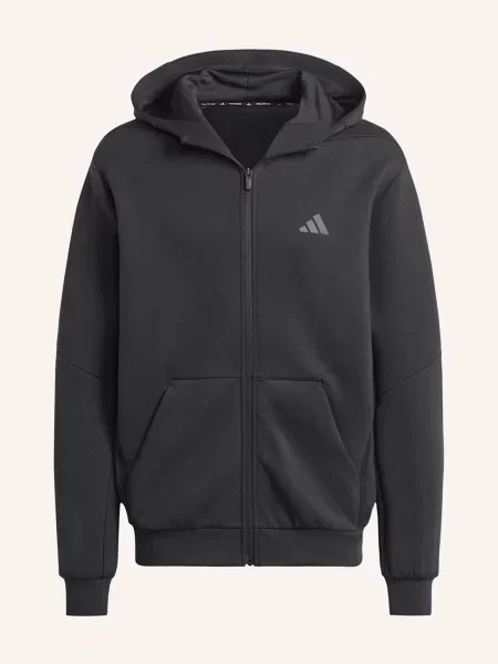 Adidas Kurtka Treningowa schwarz czarna