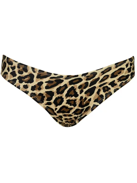 SugarShape Slip costum de baie Monaco bej / maro închis negru