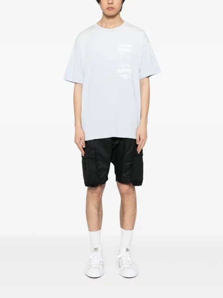 Tricou Givenchy cu imagine albastru