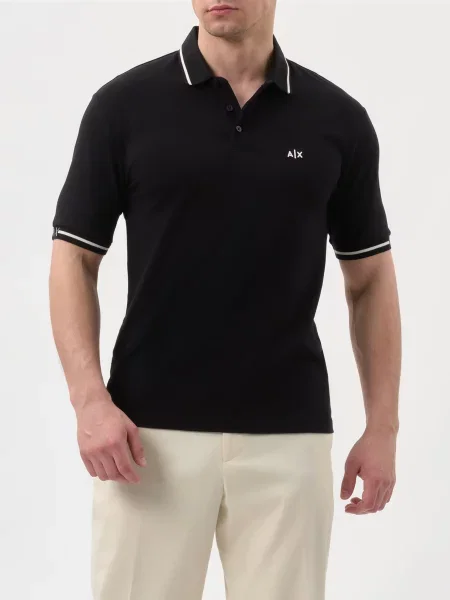Поло Armani Exchange чорне