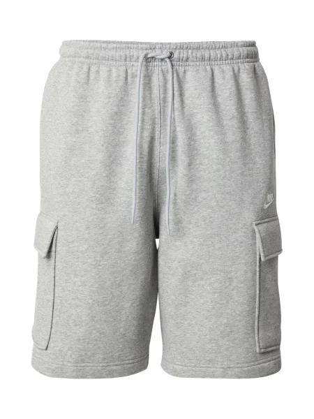 Nike Sportswear Cargo hlače CLUB melange siva
