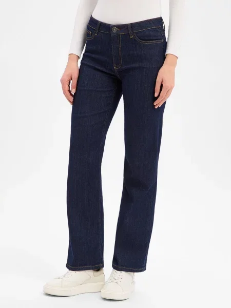 More & More Dżinsy Kobiety Jeansy jednolity 36 niebieski