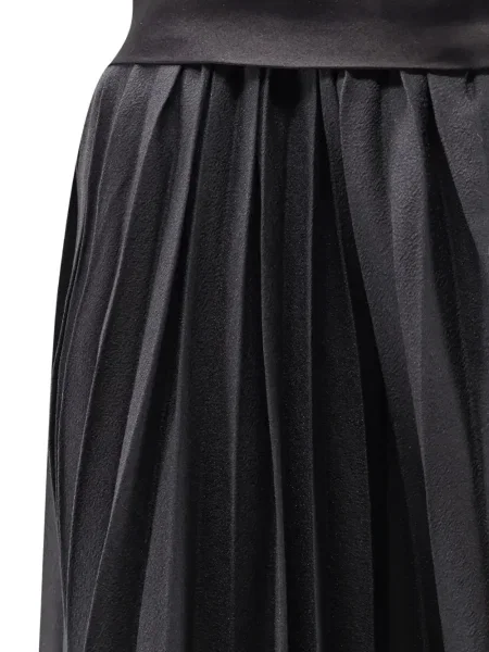 Maxi fusta plisata R2w plisată negru