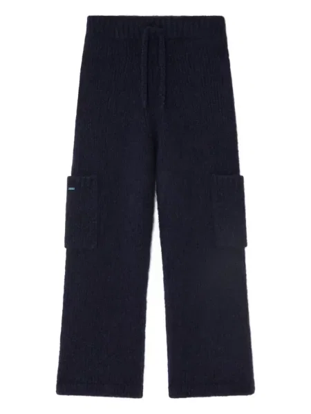 Pantaloni Alanui tricotate albastru