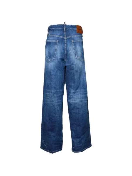 Blugi Dsquared2 zdrențuiți albastru