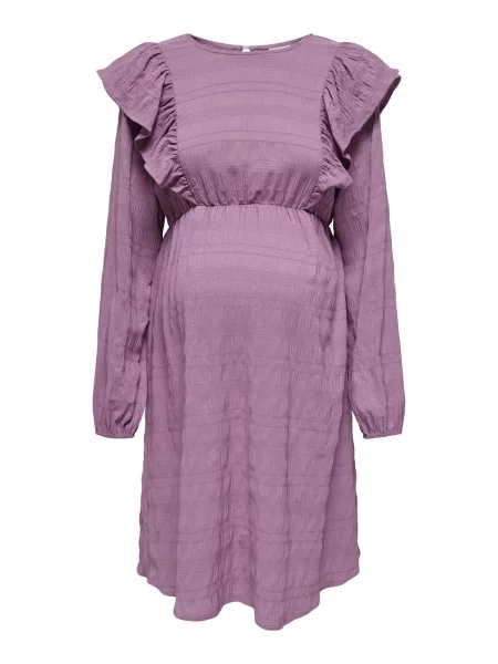 Only Maternity Rochie mov lavandă
