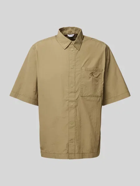 Koszula Calvin Klein mermaid khaki