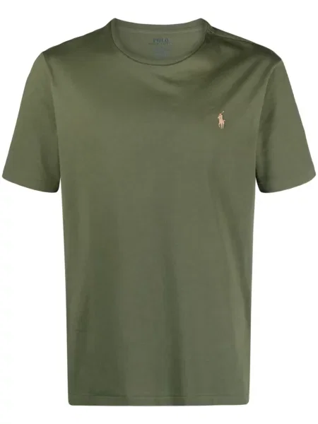 Polo Polo Ralph Lauren cu broderie cowboy negru