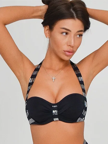 Верхня частина купальника Leinle чорний