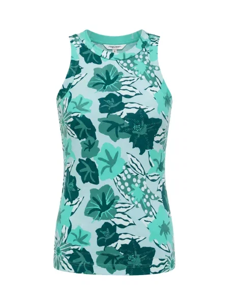 Ragwear Top Julyana deschis / verde amestecat albastru