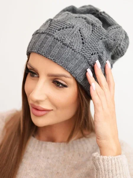 Căciulă Kesi de lână gri