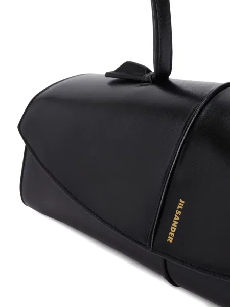 Geanta de piele Jil Sander din piele negru