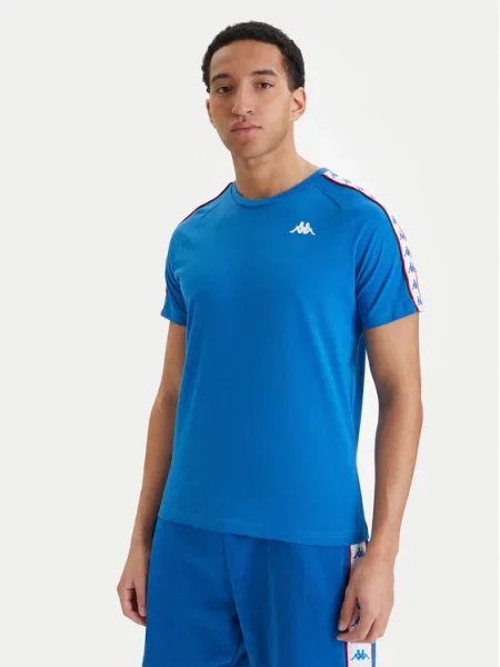 Kappa T-Shirt Banda Coen niebieski