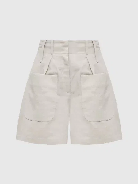 Шорти з вовни і коноплі Co сірі