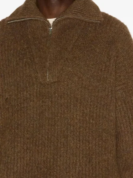 Пуловер Marant кафяво