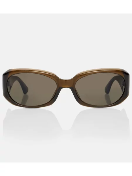 Ochelari de soare Saint Laurent cu autograf maro